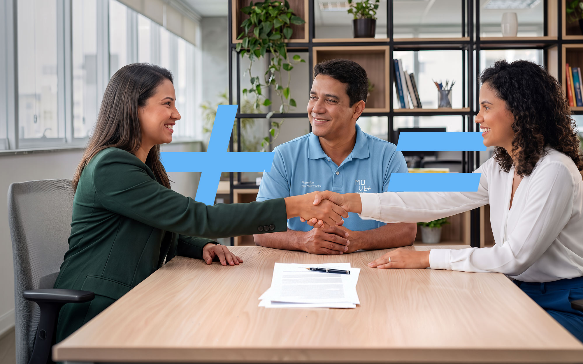 Conexoes comerciais entre empresas no programa Move+