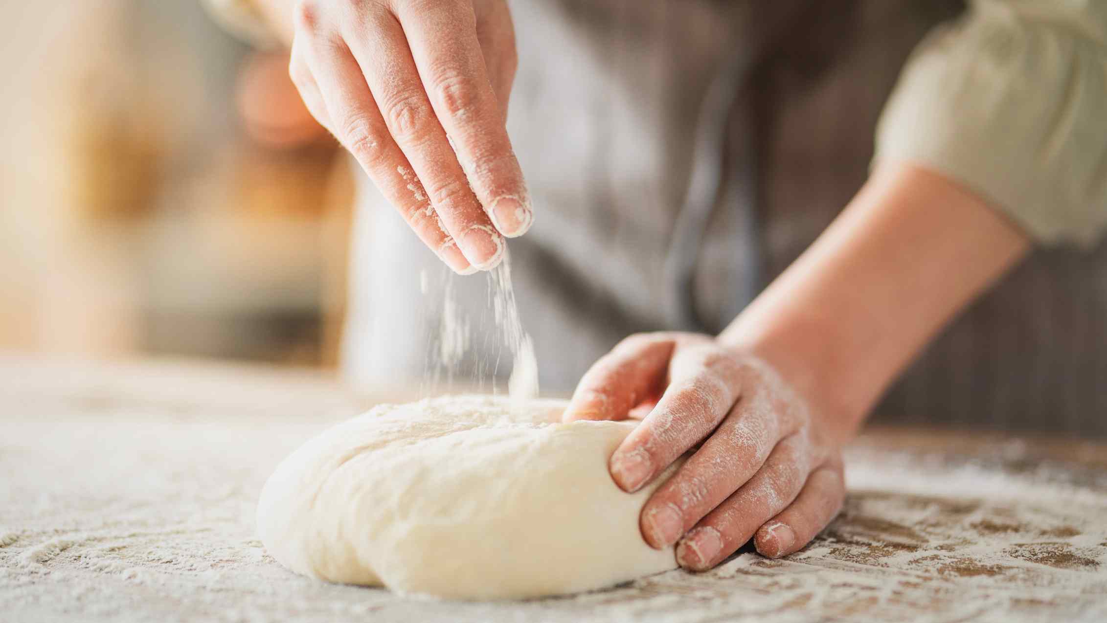 Preparo artesanal no forno