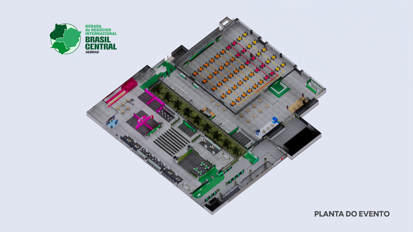 Planta do Evento Expandida